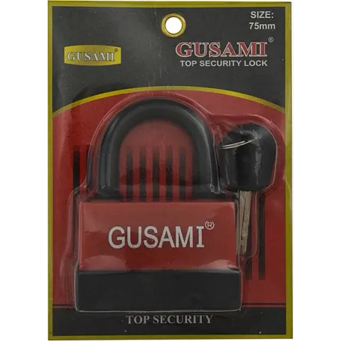 Замок навісний Gusam кольоровий 75 мм, асорті