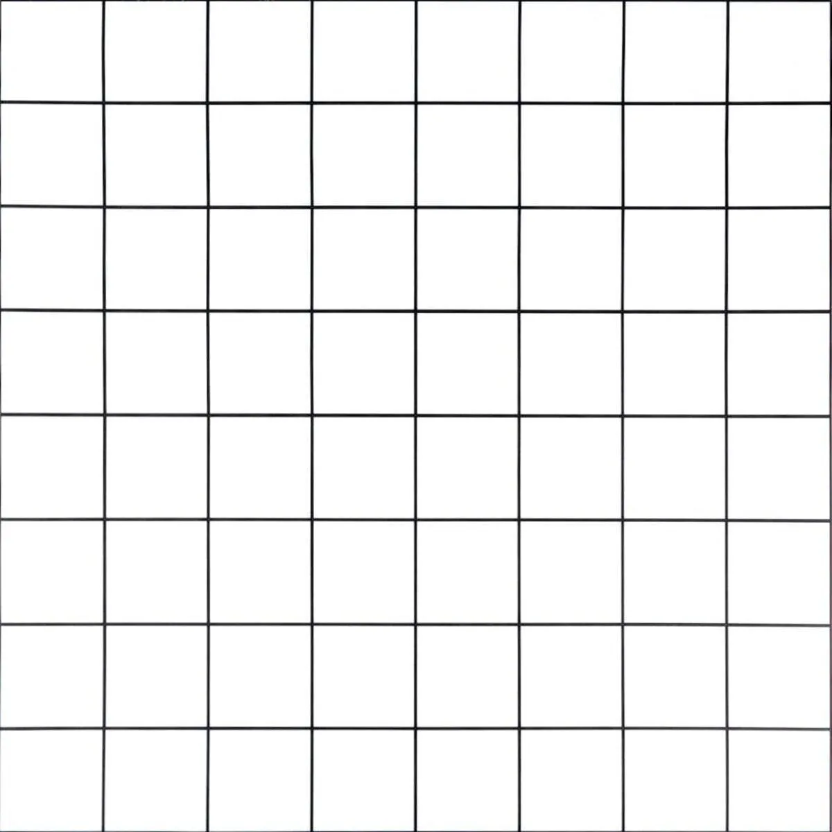 Самоклейка вінілова плитка 600×600×1,5 мм, матова SW-00001883