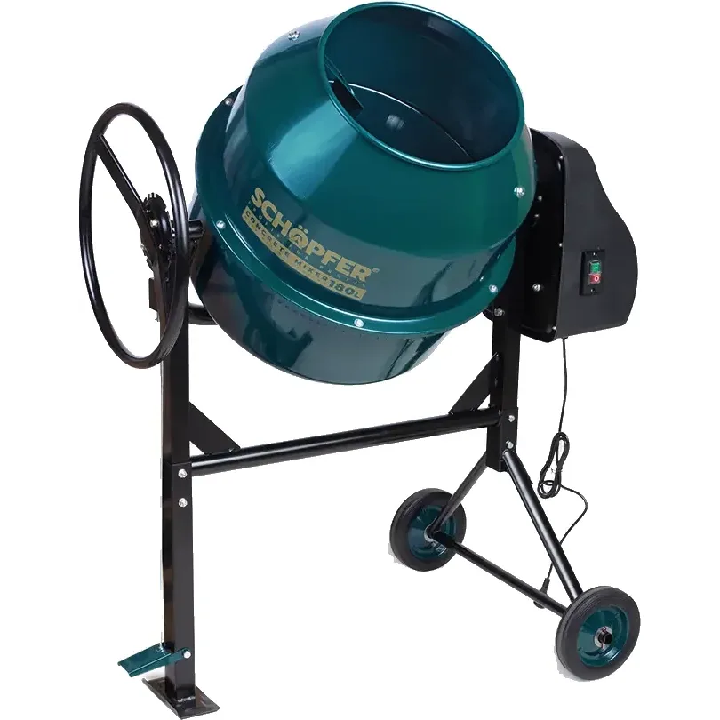 Бетонозмішувач SCHOPFER 180 л з фіксатором, 850W MXR-180