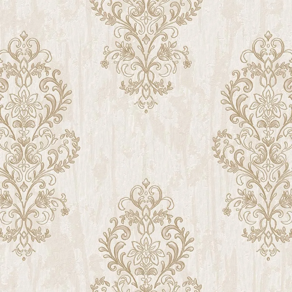 Шпалери Efelia гобелен кремово-бежевий 260003-3, 1,06×10,05 м