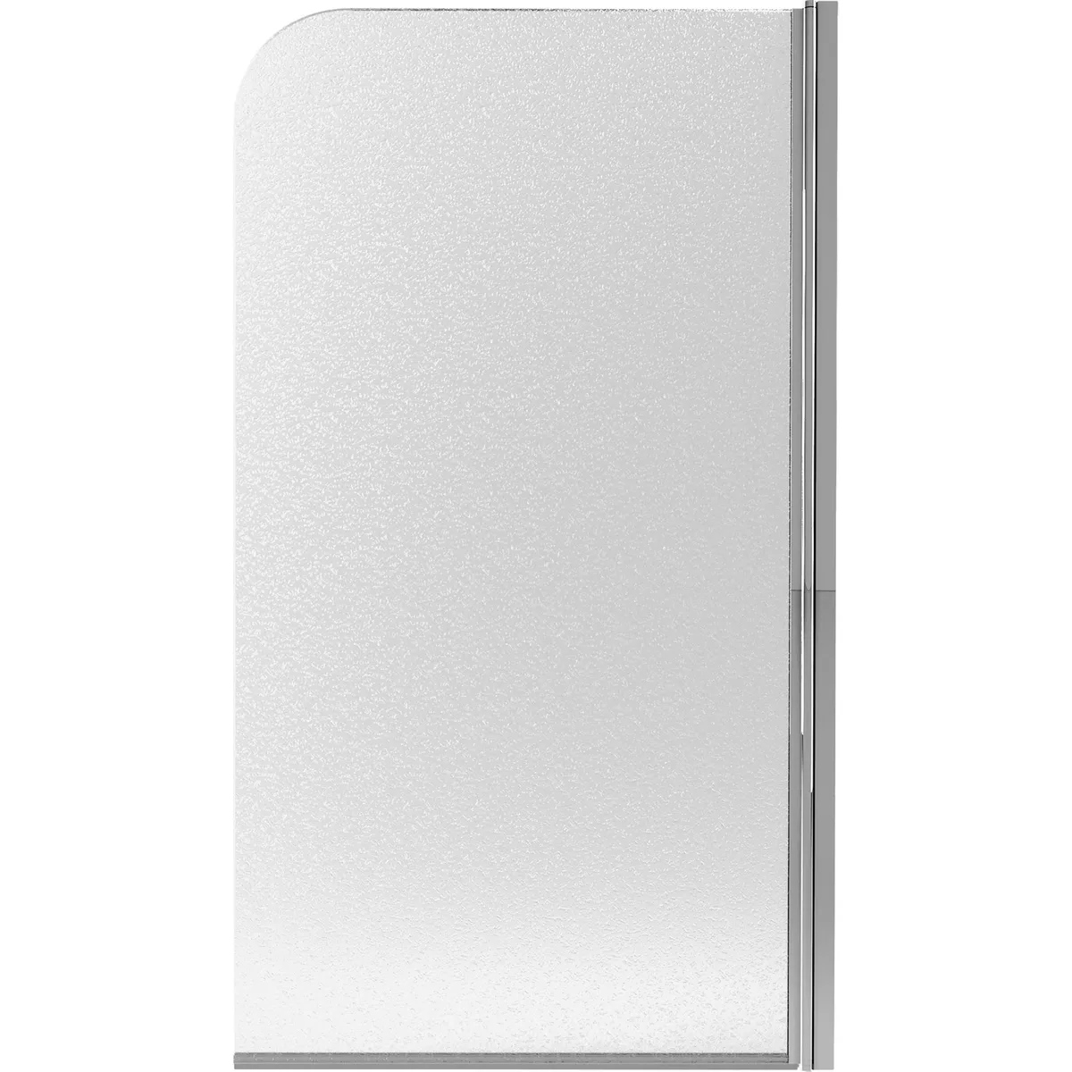 Шторка для ванни Qtap Standard CRM407513APR, скло 6 мм Pear, 75×130 розпашна, права