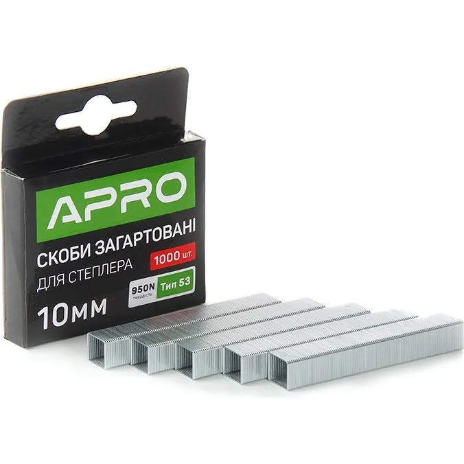 Скоби APRO загартовані 10 мм 680147