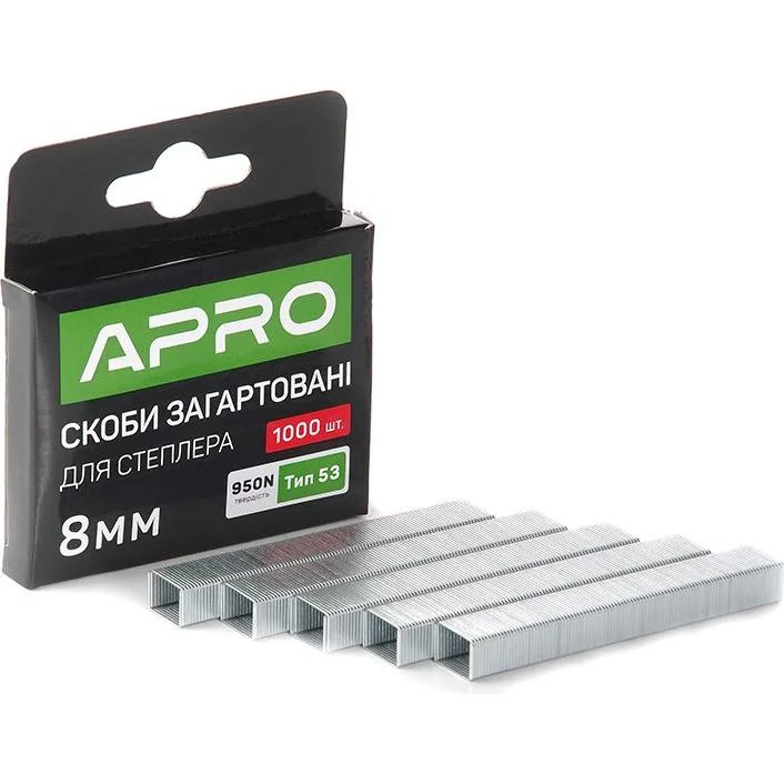 Скоби APRO загартовані 8 мм 680146