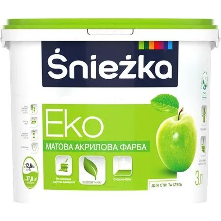 Фарба Śnieżka ЕКО, 4,2 кг