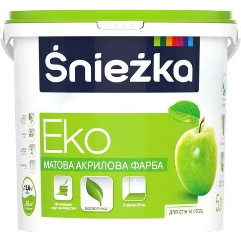 Фарба Śnieżka ЕКО, 7 кг
