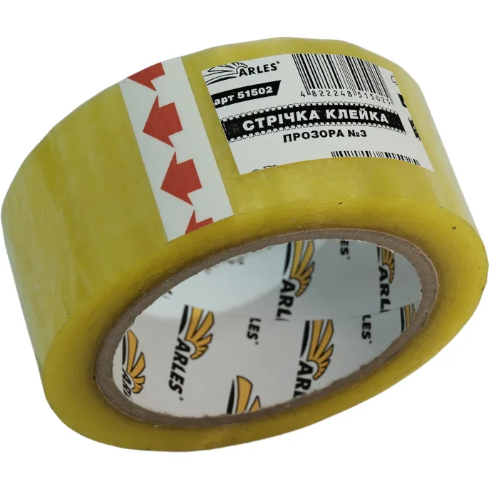 Стрічка клейка прозора №3 Arles 51502
