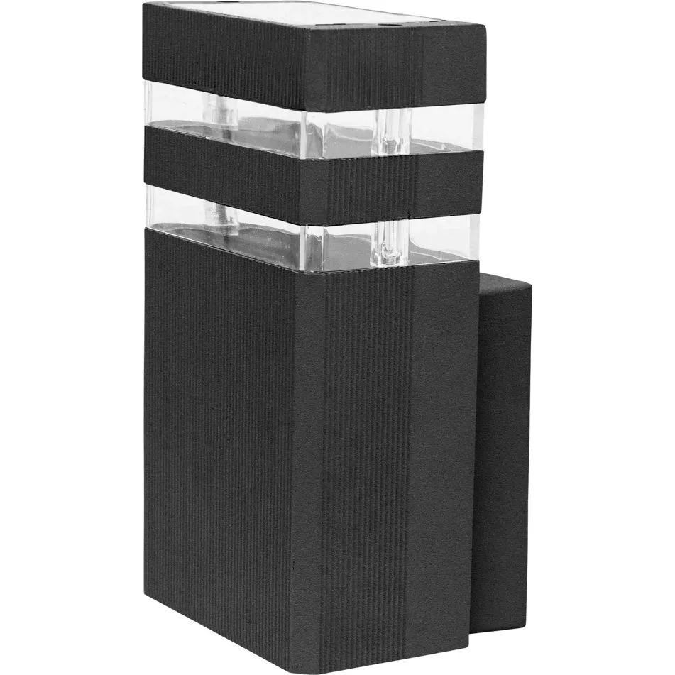 Світильник VELMAX V-WL-40, max 35W, Е27, 220V, IP54, чорний
