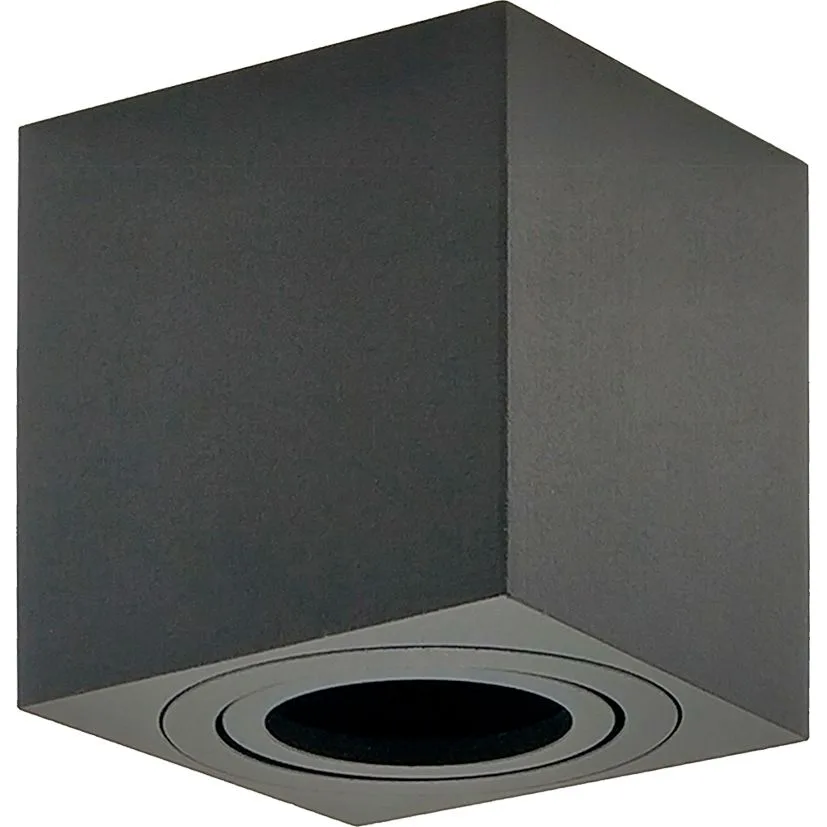 Світильник VELMAX V-DL-S max 50W GU10 220V 80×80×84, чорний