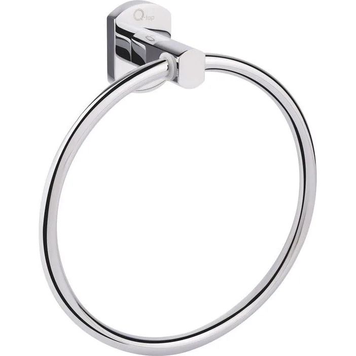 Тримач для рушника Qtap Liberty Chrome, d160 мм QTLIBCRM1160