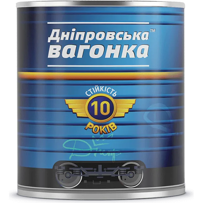 Емаль алкідна ПФ-133 Дніпровська вагонка зелена, 0,85