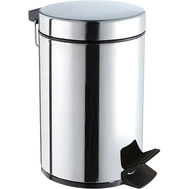 Відро ZERIX Plain MB0103 хром, 3 л
