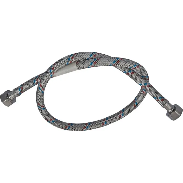 Шланг нержавіючий ZERIX 1/2 ГГ-040 см
