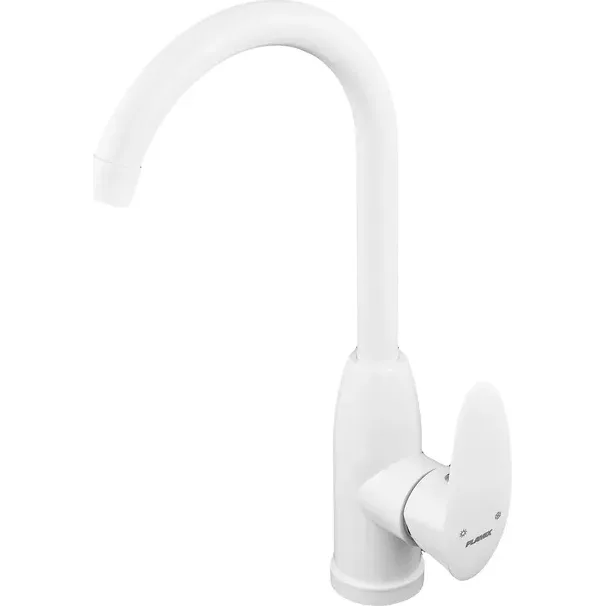 Змішувач для кухні PLAMIX CEZAR-011-B SET Matte White