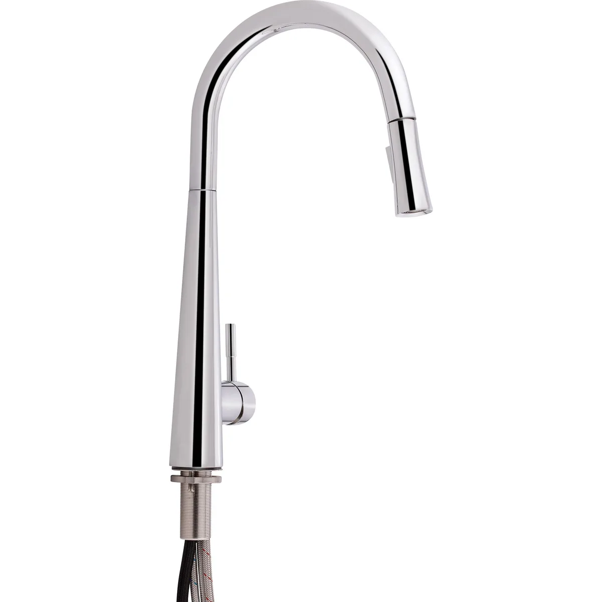 Змішувач для кухні Qtap Evicka Chrome (k35) з висувним виливом QTEVI9135103UC