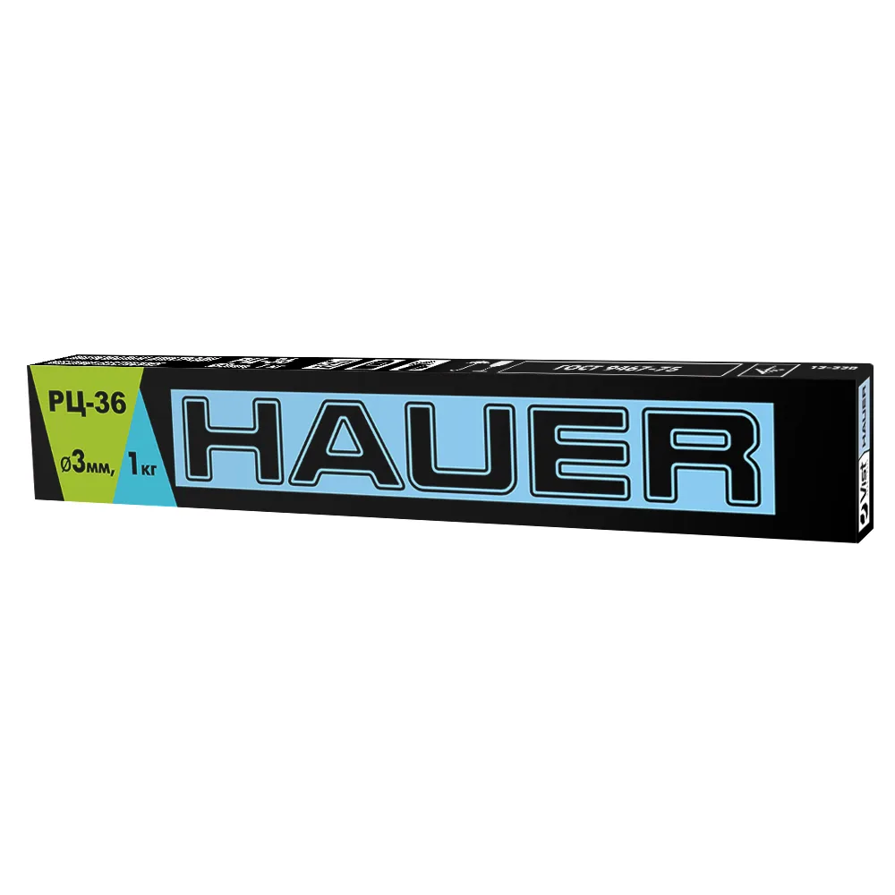 Зварювальні електроди HAUER РЦ6 3 мм, 1 кг