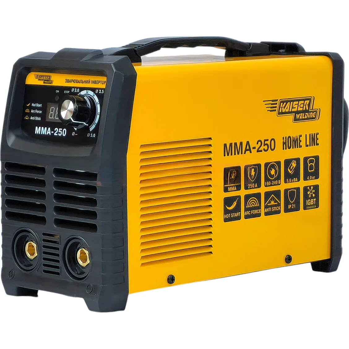 Зварювальний інвертор Kaiser MMA-250 Home Line, 220 В 88076